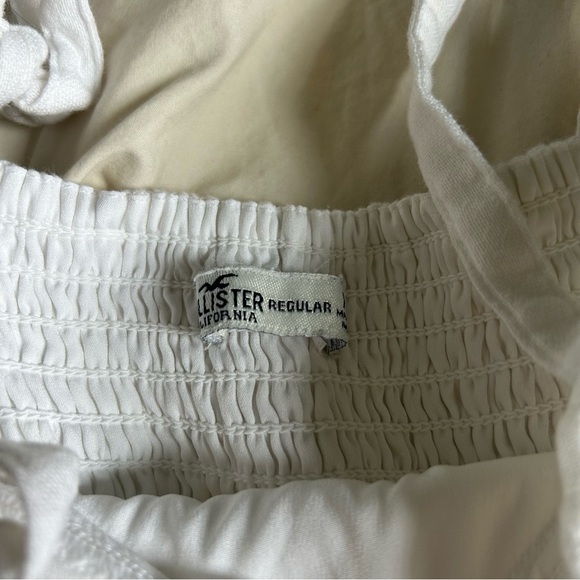 Hollister XS White Ruffled Mini Sundress - Picture 2 of 7